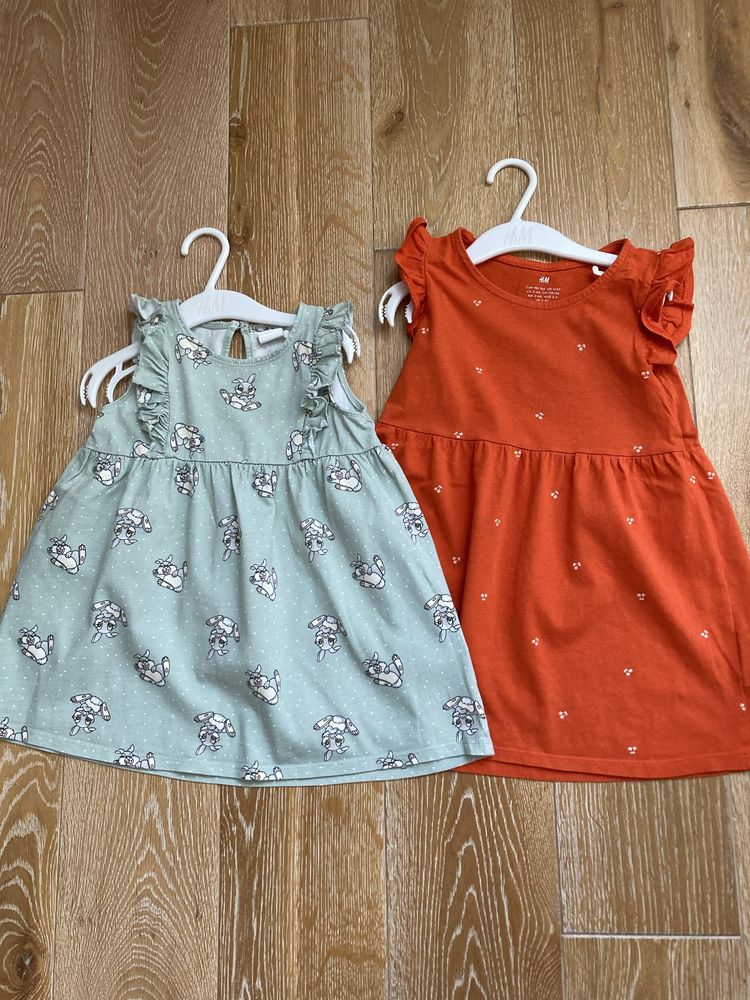 Sukienki na lato H&M 98 104