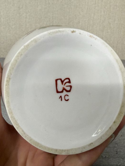 Сахарніца фарфорова радянська