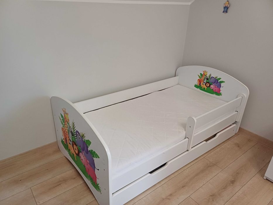 Łóżko dzieciece 80/160 wraz z materacem
