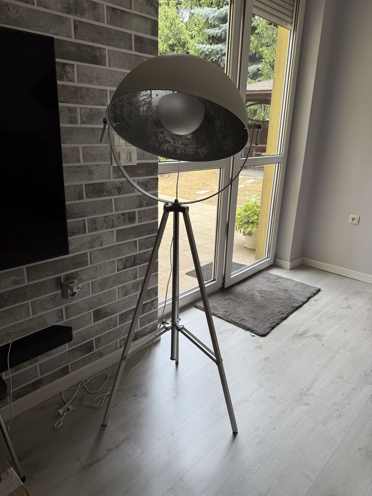 Nietuzinkowy Komplet lamp nocna stojąca fi 55cm i wisząca