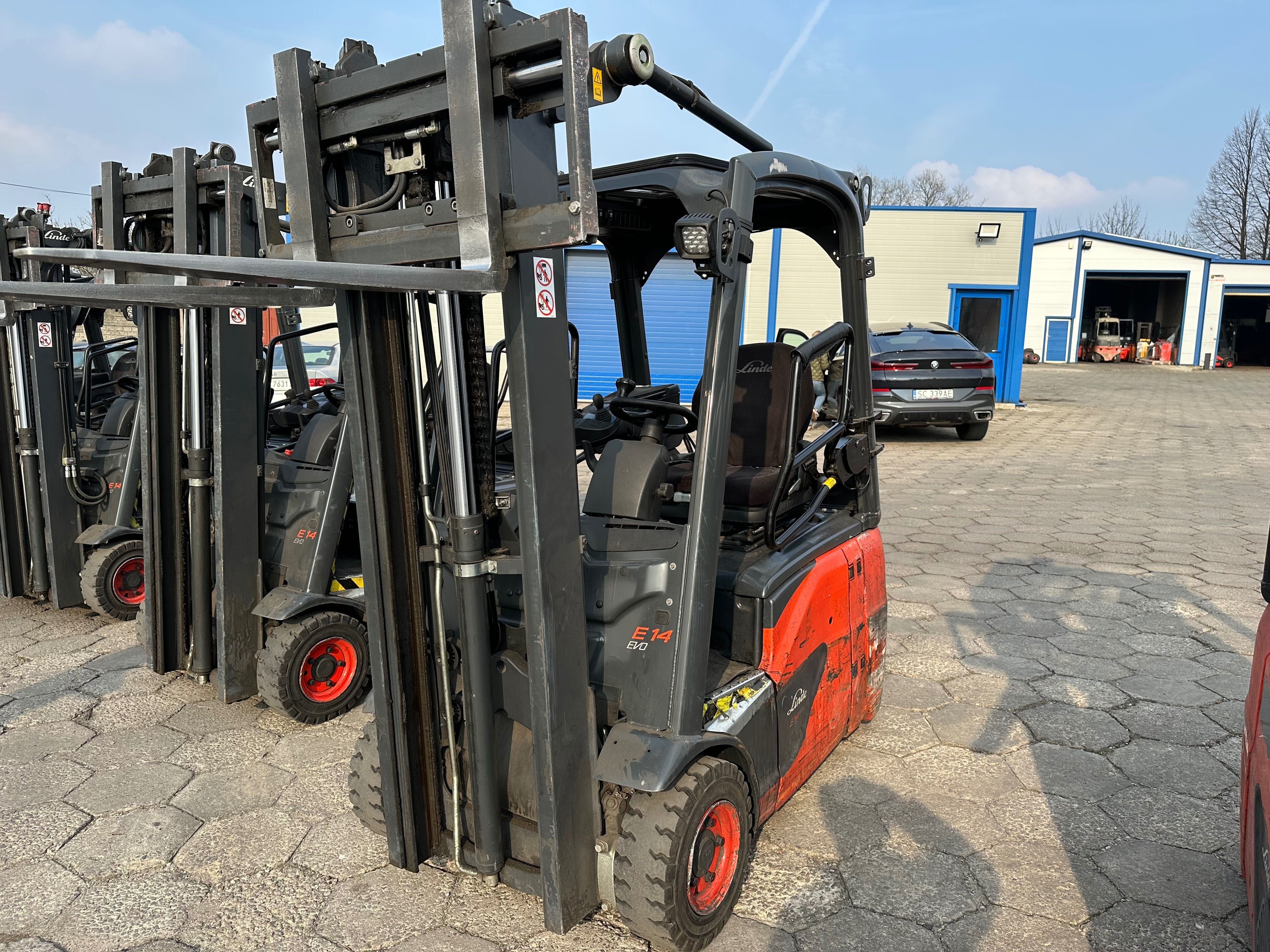 Wózek Widłowy Linde E14 Model 386 Rok 2018 E16