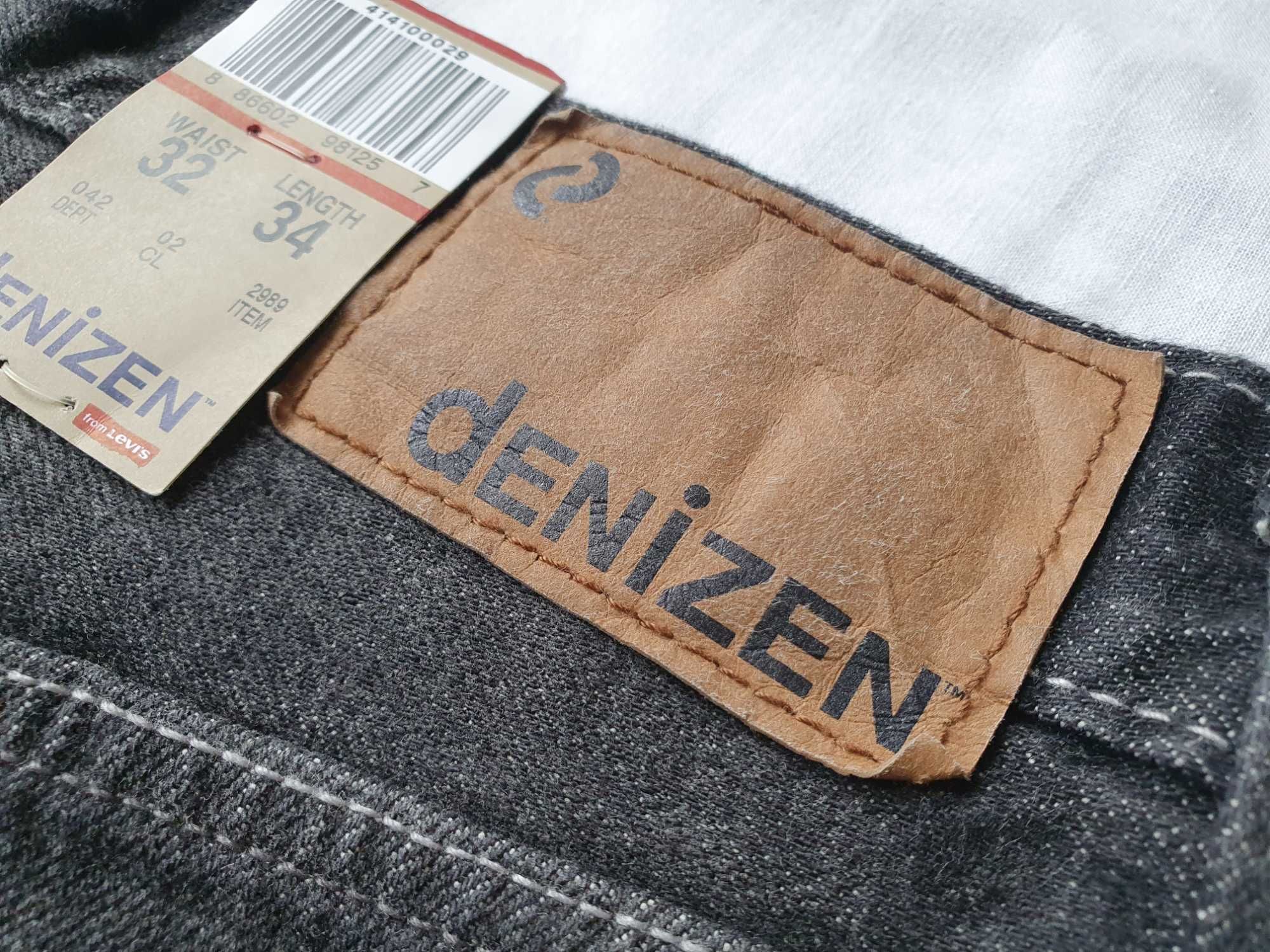 Nowe Oryginalne Spodnie Levis Denizen 32x34