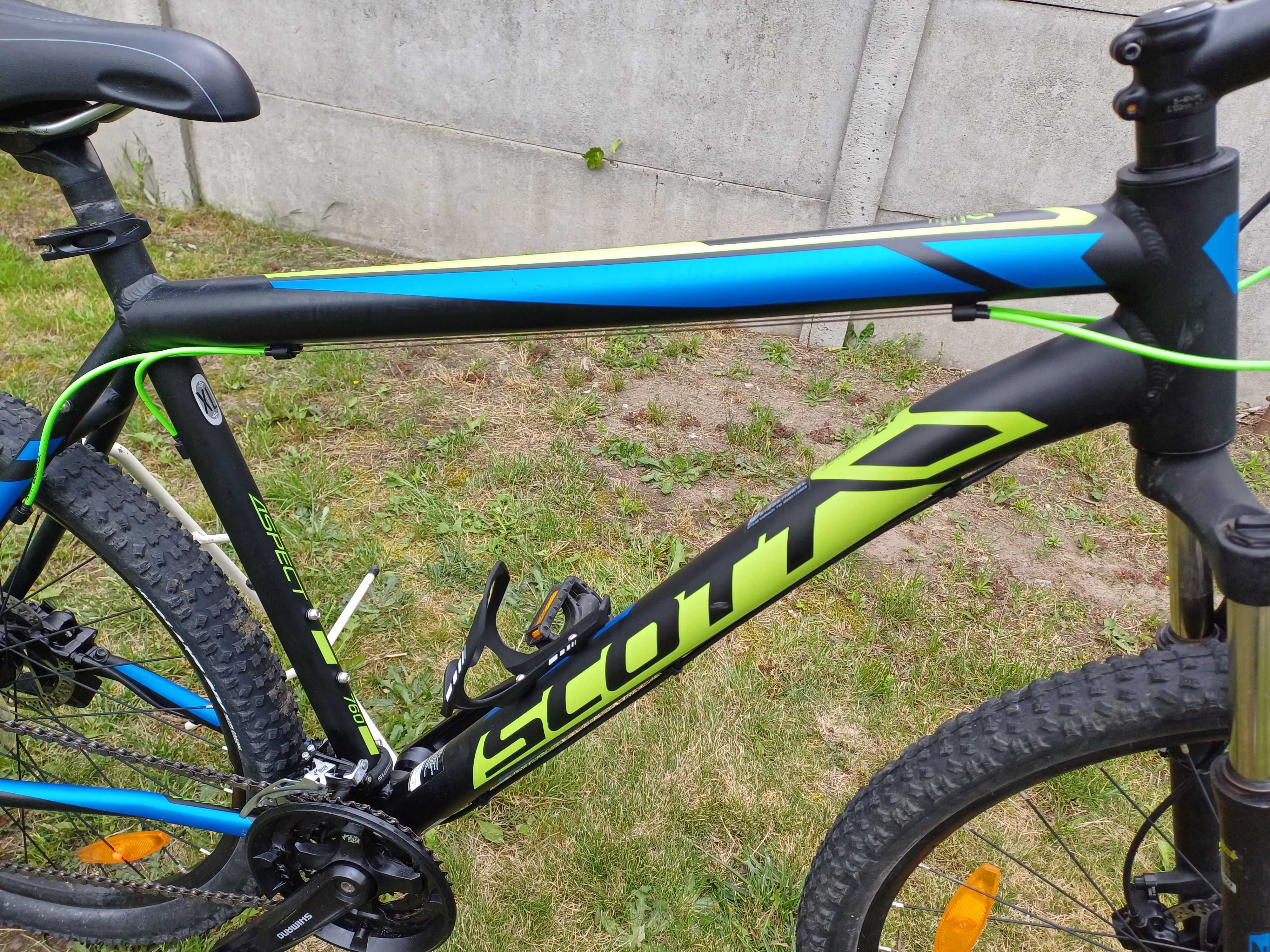 Rower Górski SCOTT ASPECT Koła 27,5 Rama 53 cm Hamulce Tarczowe Hydrau
