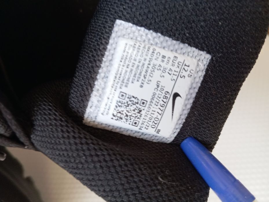 R. 45 Nowe Buty Nike Model Air Max LTD 3 Black czarny