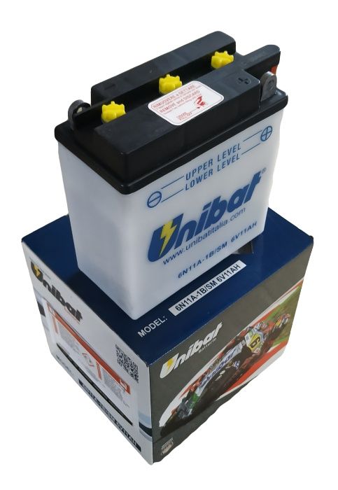 Akumulator Unibat 6N11A-1B 11Ah 80A 6V NOWY