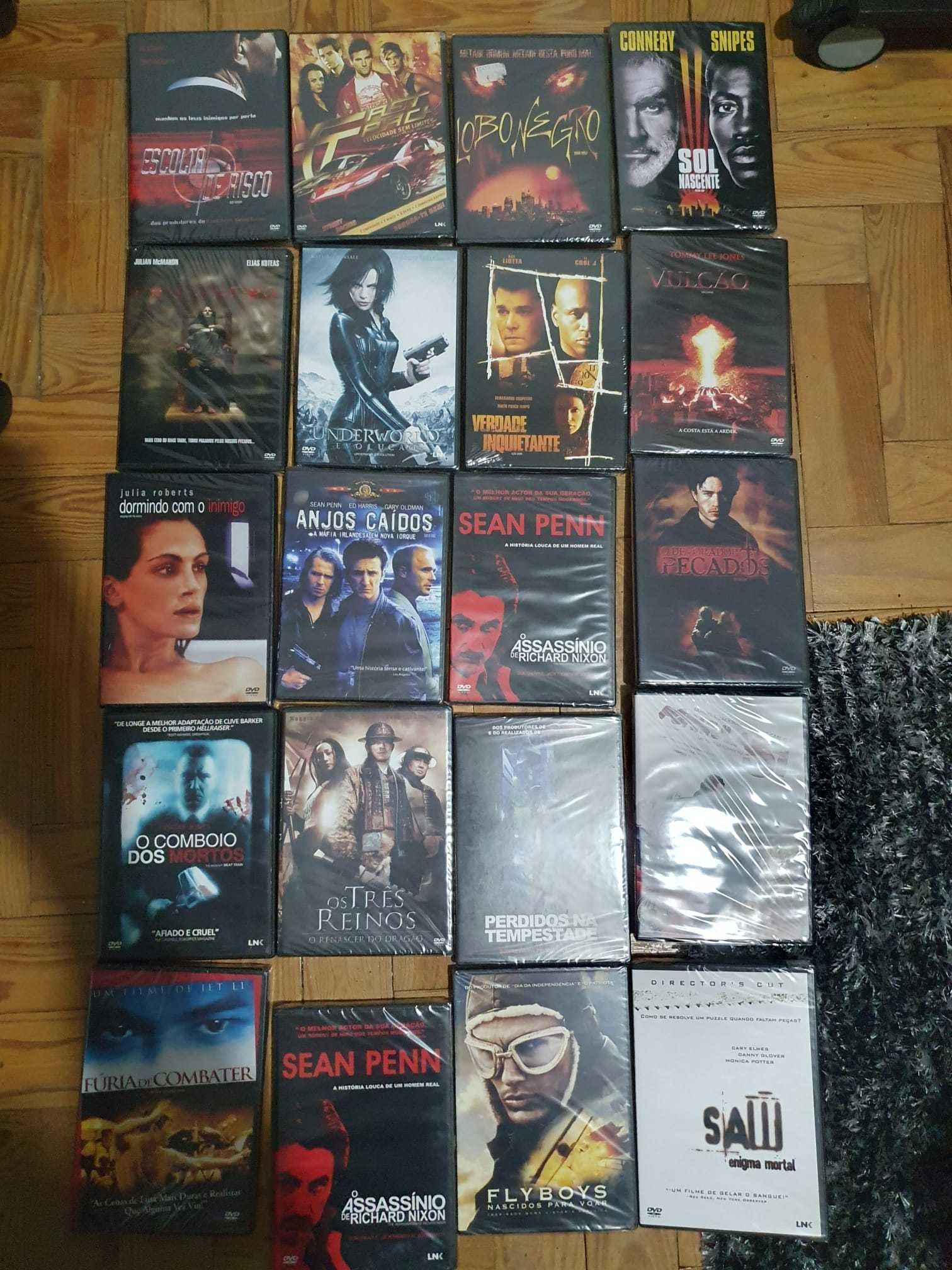 DVD's originais 24 não selados e 42 selados(pack 66- )