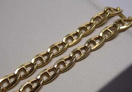 Złoty łańcuszek wzór Gucci 50,5 cm. 4,1 mm.