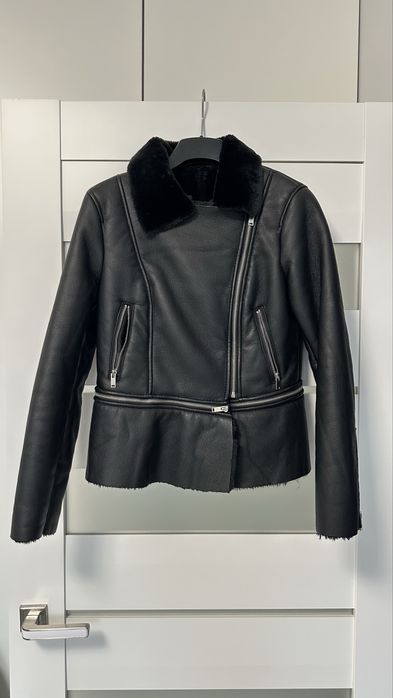 Жіноча якісна дублянка AFTF Basic зі зйомним низом