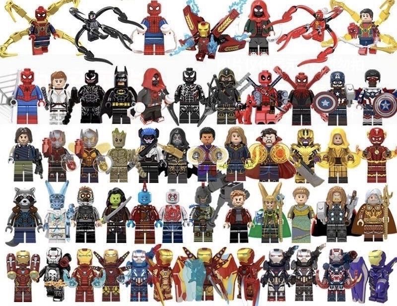 Мініфігурки Marvel та DC, Кратос, Джон Уік Daredevil Punisher Iron Man
