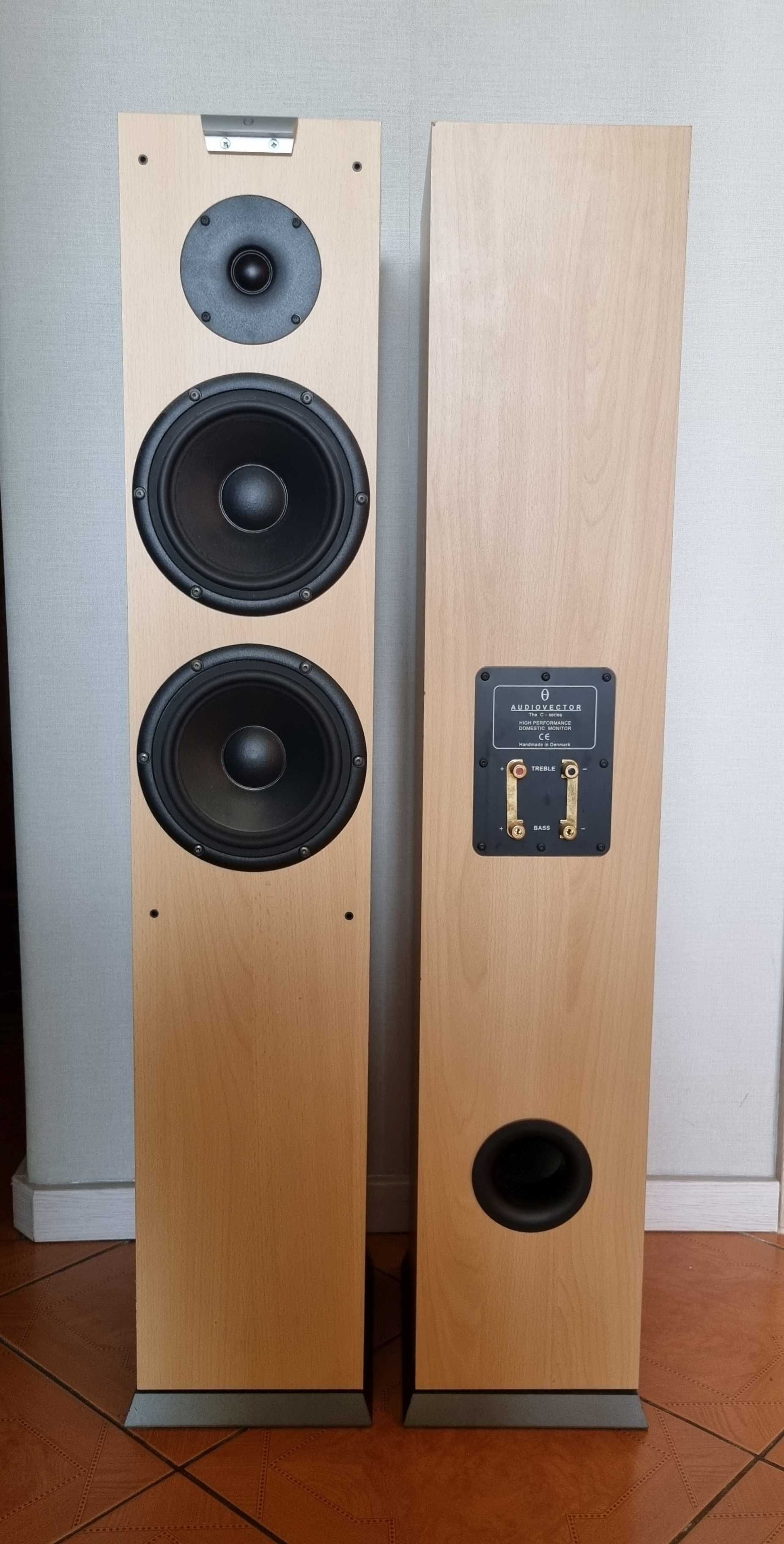 Kolumny Audiovector C-Series, głośniki VIFA