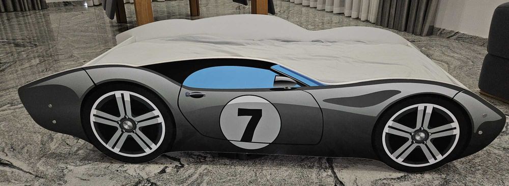 Łóżko dziecięce samochód - wyścigówka