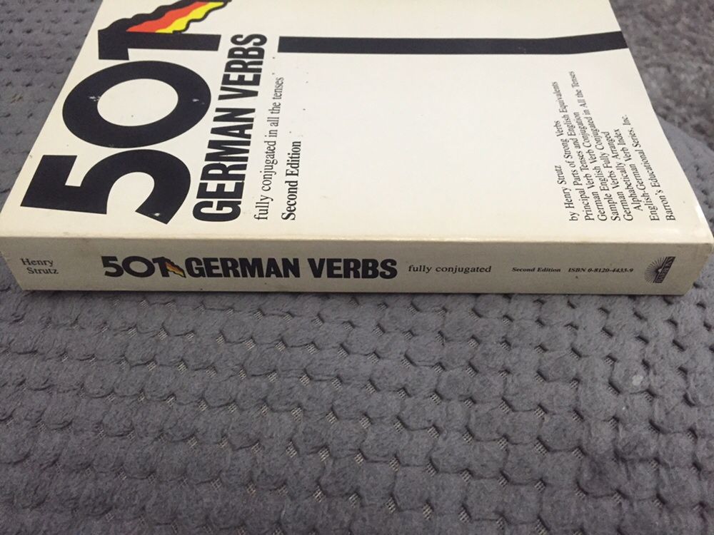 501 German verbs, учебник неиецкого языка