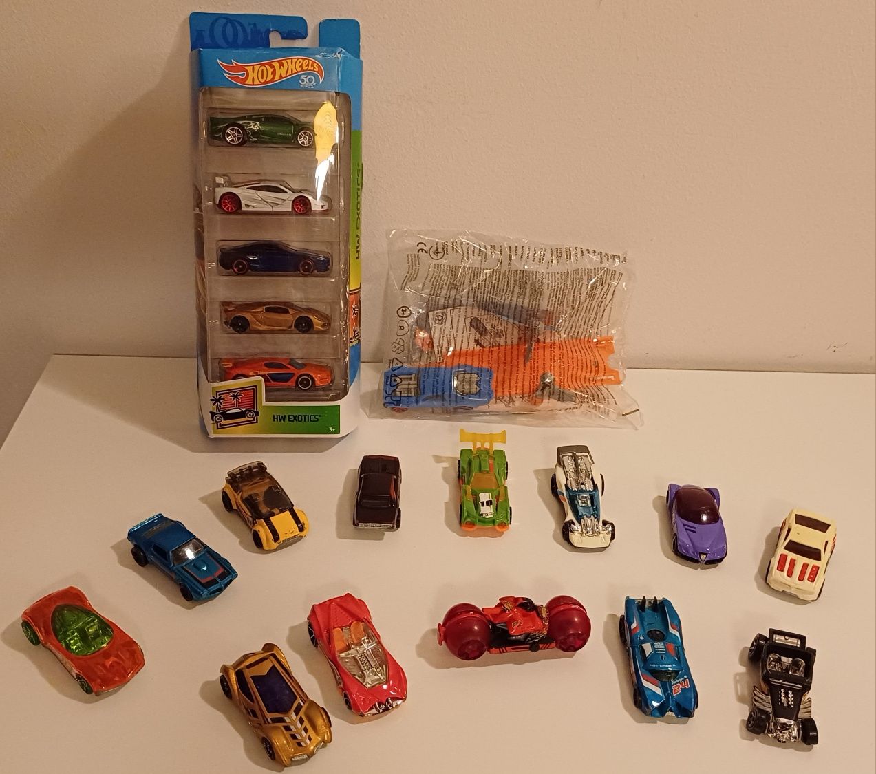 Hot wheels Mattel duży zestaw torów i samochodów