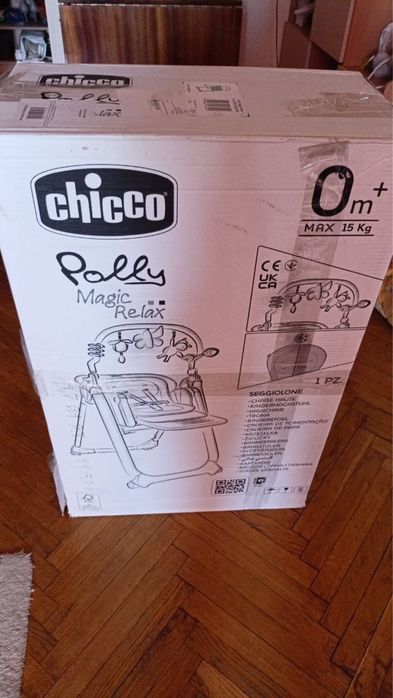 Chicco polly magic relax стільчик для годування.