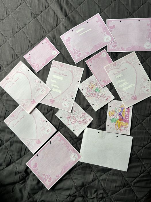 Karteczki Winx zestaw