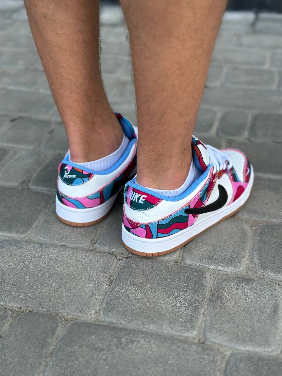 Кросівки чоловічі Nike SB Dunk Low Pro Parra Abstract Art