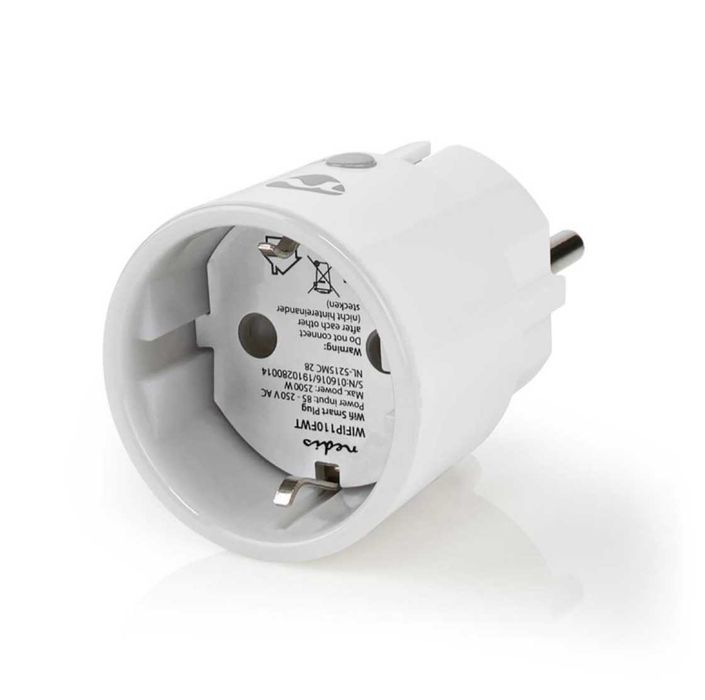 Tomada Wi-Fi Nedis – Controlo por App + Medidor de Consumo