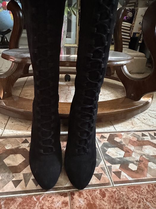 Ботфорты Le Silla на шнурках оригинал