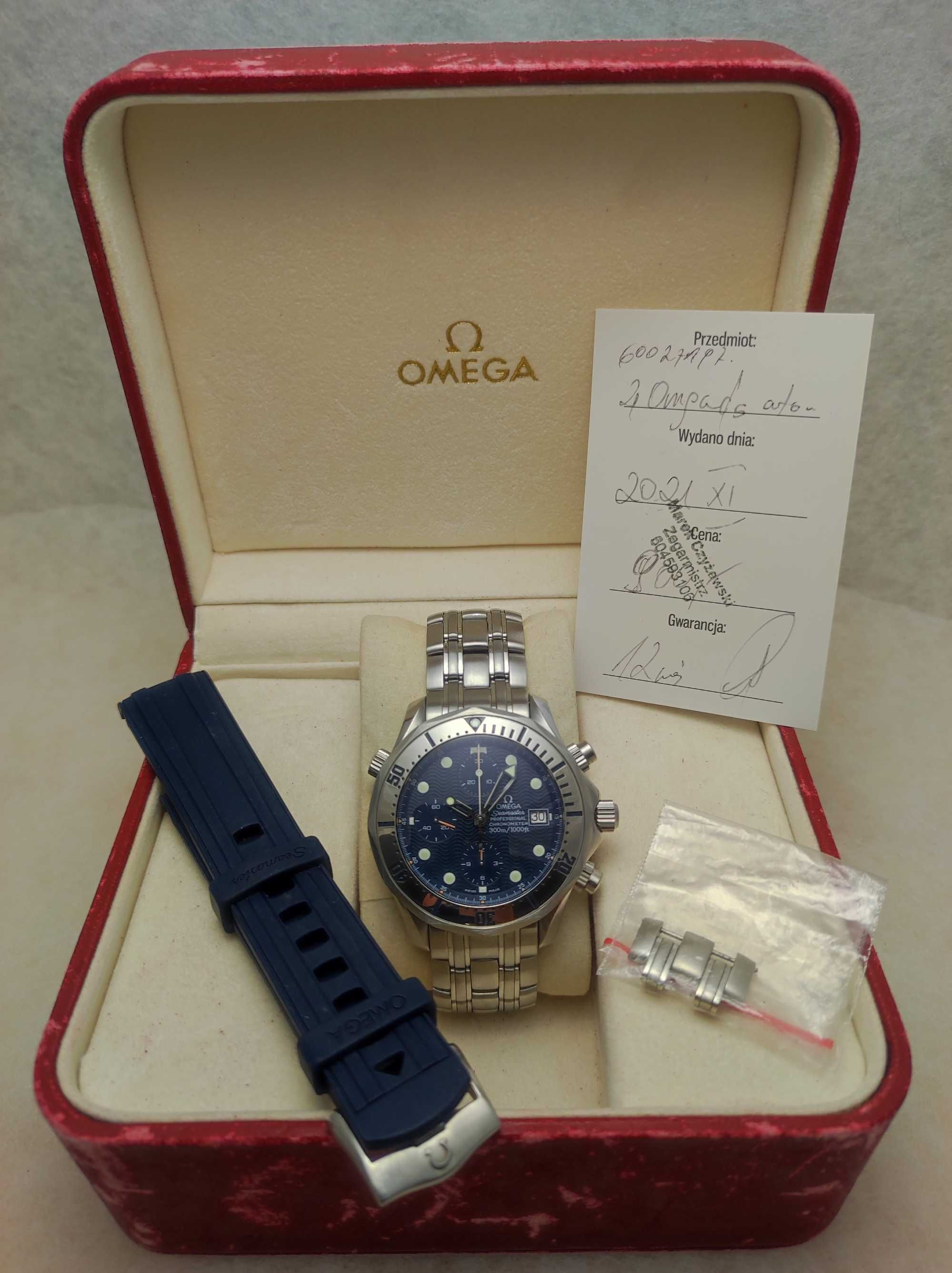 Omega Seamaster 300 Professional Chronograph Diver z 1999 roku