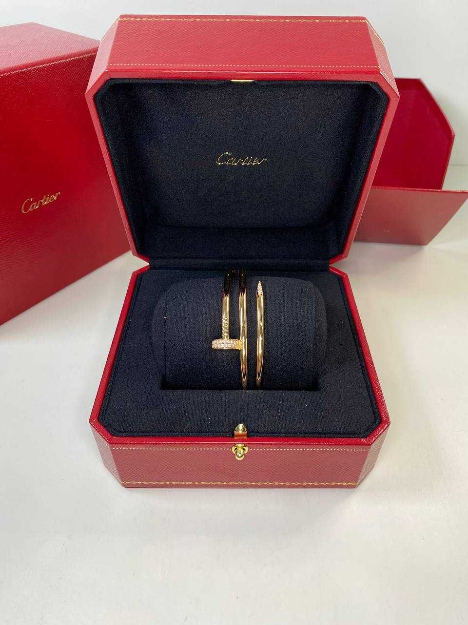 Золотой браслет Cartier Juste Un Clou 17