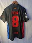 T-shirt FC Barcelona koszulka wyjazdowa czarna Pedri 8 rozmiarS 24/25