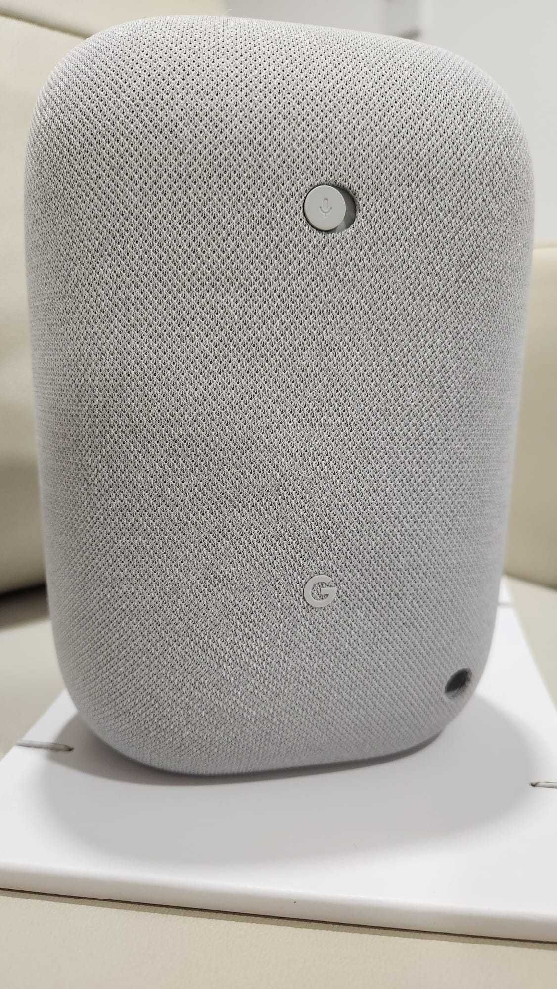 Coluna Google Nest Cinza