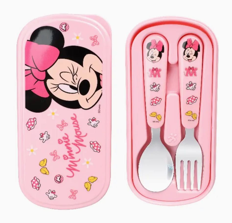Caixa com Talheres da Minnie