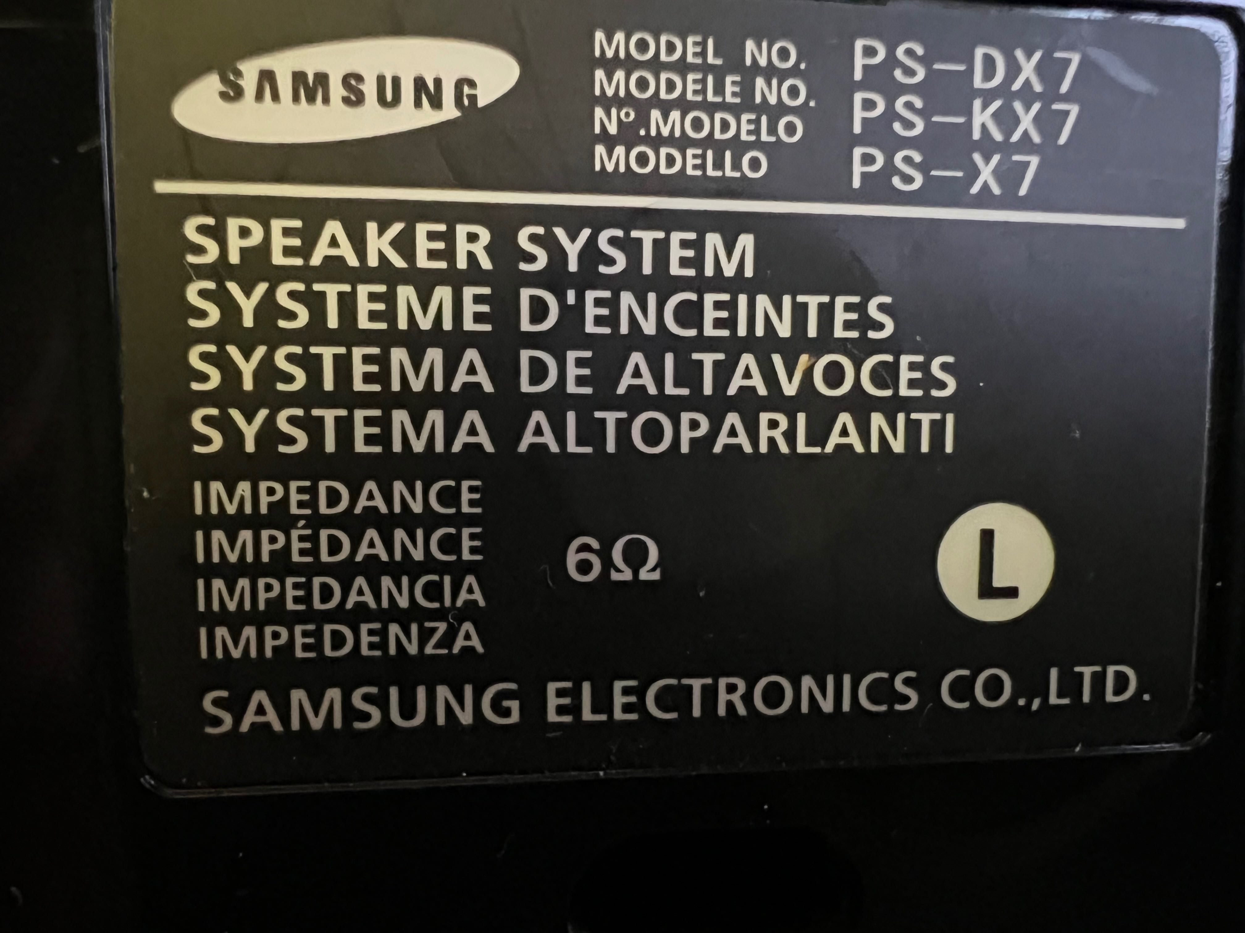 Микросистема Samsung MM-X7