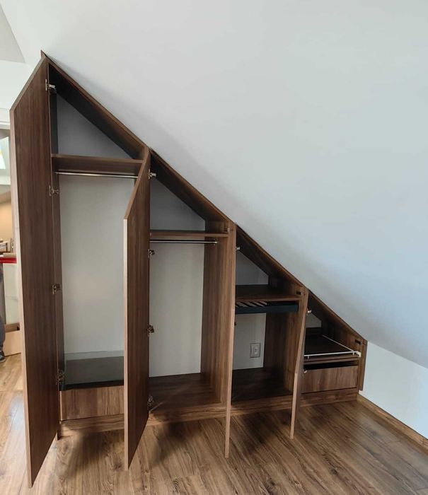 Szafy wnękowe, garderoby, pawlacze – Twoje meble na wymiar!