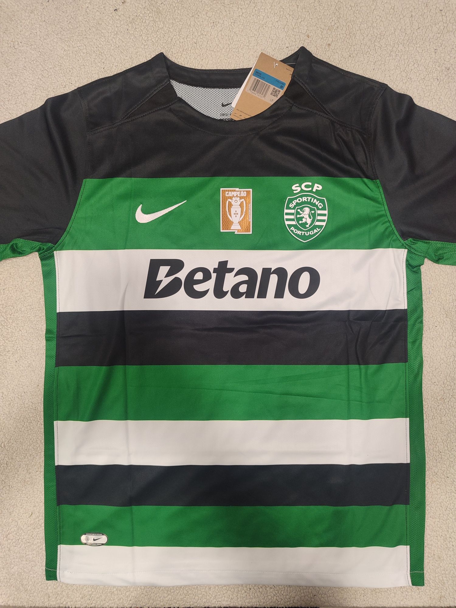 Camisola Sporting CP Bicampeão c/ OFERTA