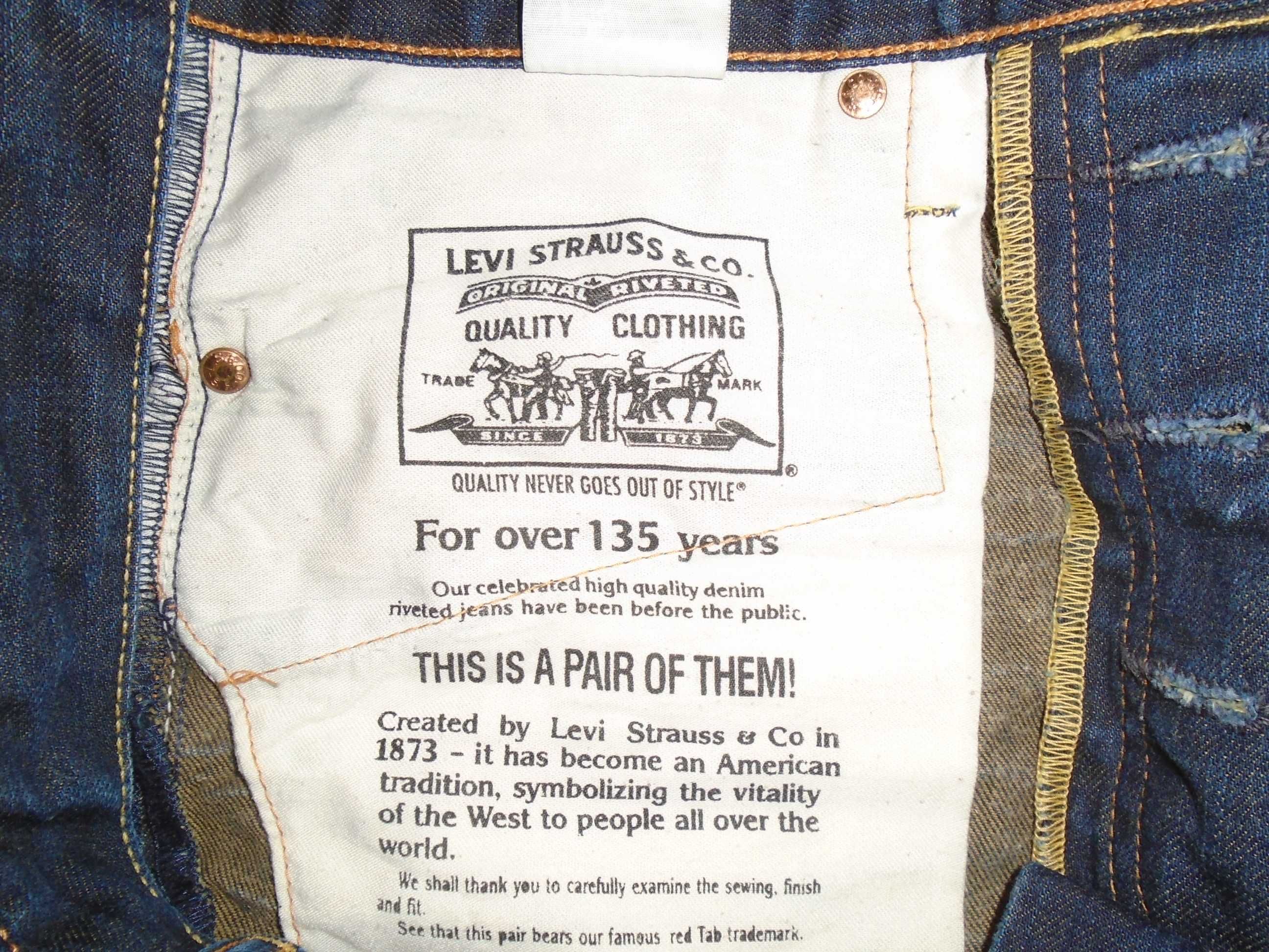 Джинсы LEVIS 534 USA W32 L32