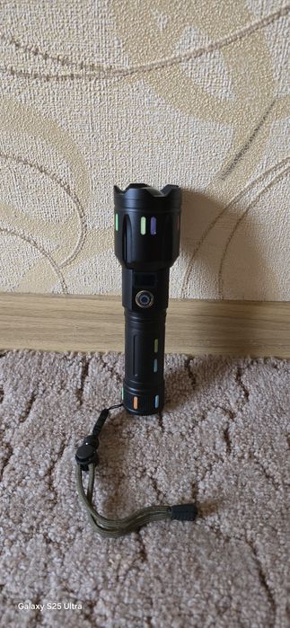 Аккумуляторный фонарик, Zoom, 1x26650,PM30-TG