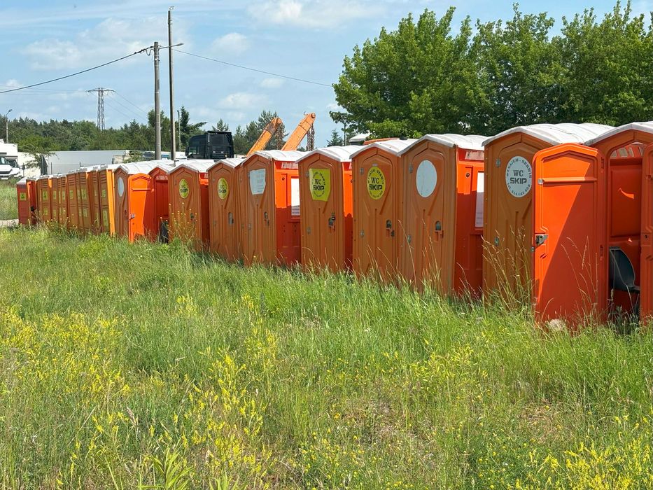Toaleta przenośna - dostępne 700 sztuk