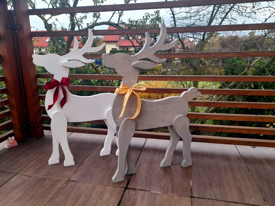 Renifer duży drewno