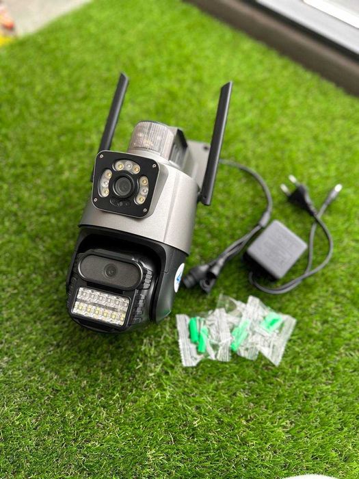 4G SIM Камера видеонаблюдения под сим-карту уличная поворотная V380pro