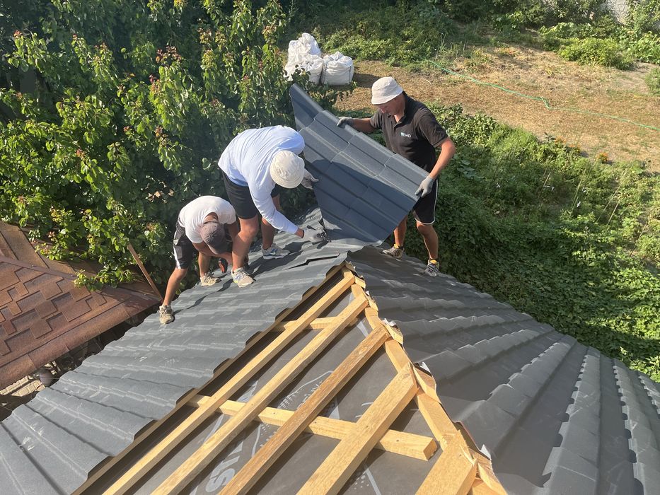 Кровельные Работы Монтаж Черепицы Реконструкция Кровли Утепление Крыши