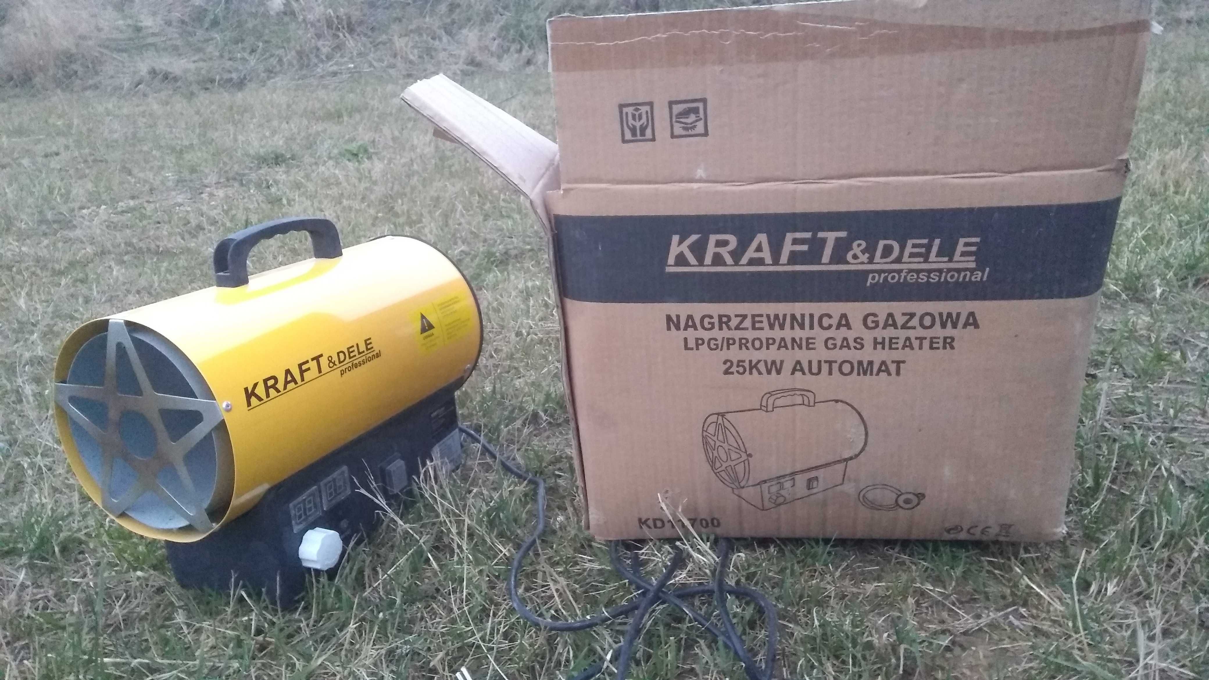 Nagrzewnica gazowa Kraft&Dele 25kW