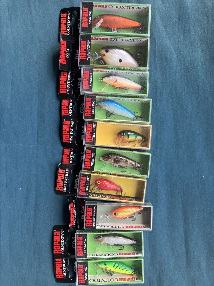 woblery rapala rozne