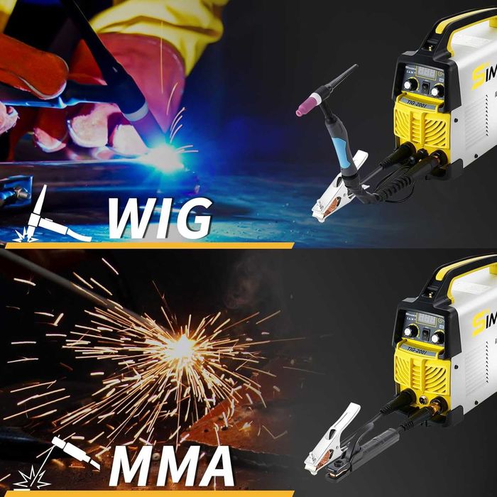 Spawarka TIG200 – 2w1 TIG + MMA