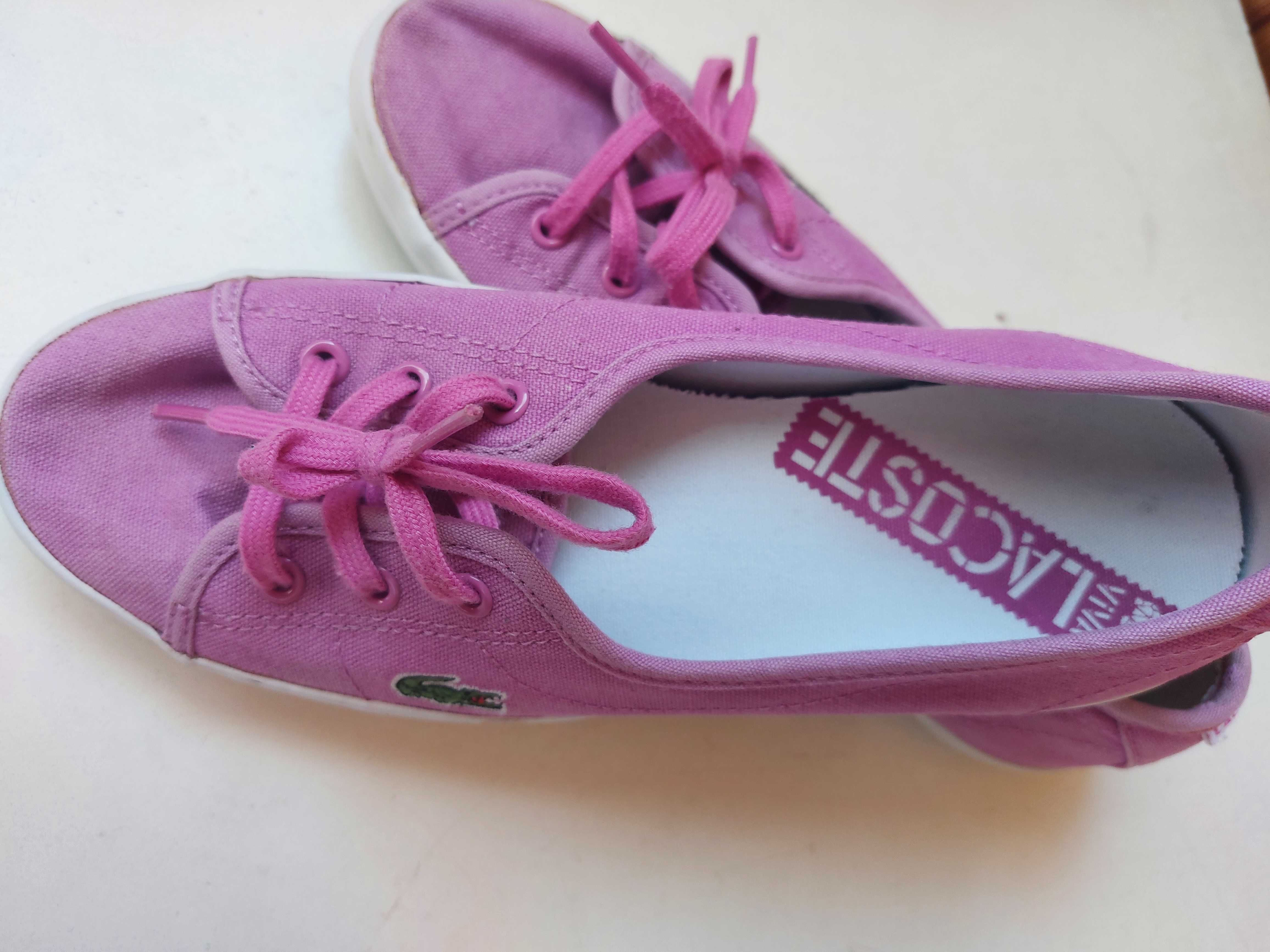Кеди, мокасини Lacoste, 38 розмір