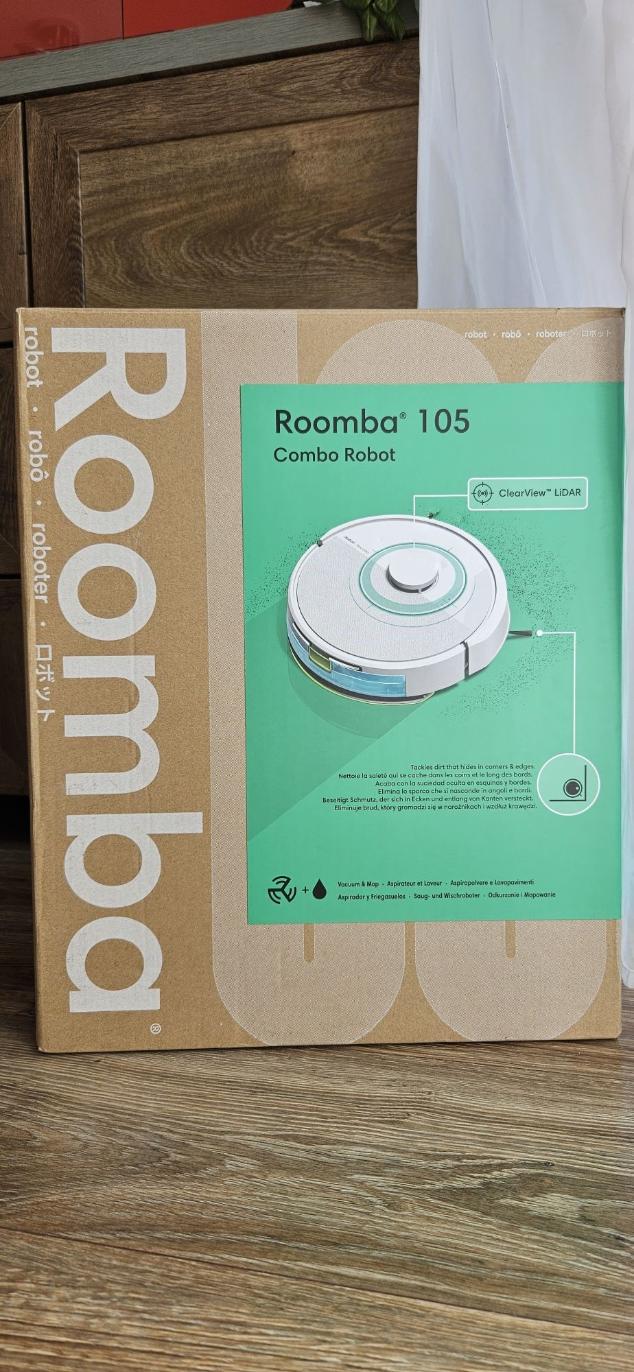 Robot sprzątający IROBOT Roomba Combo 105 (Y311240)