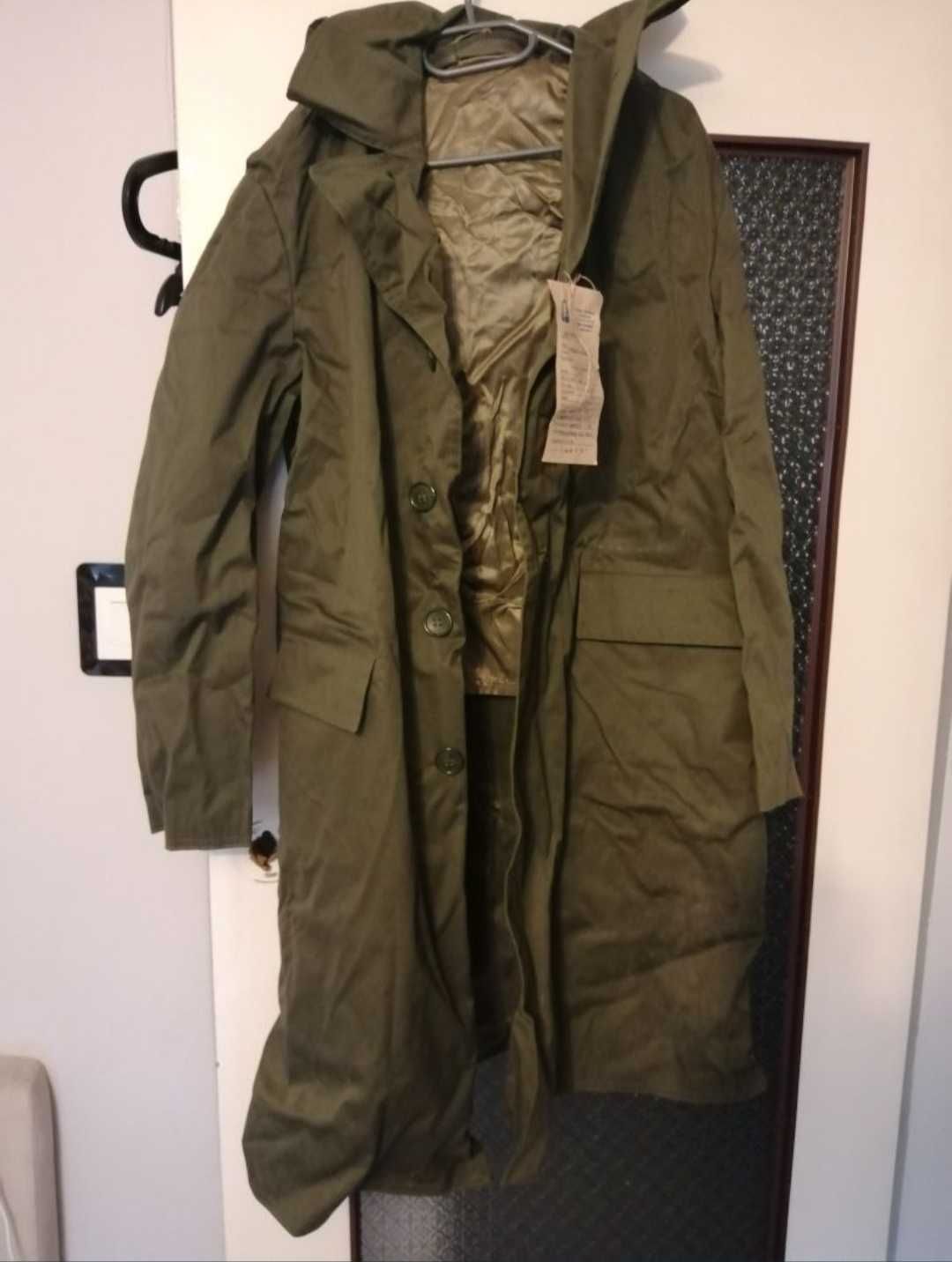 Płaszcz męski, milicja, ZOMO, ORMO, PRL (300)