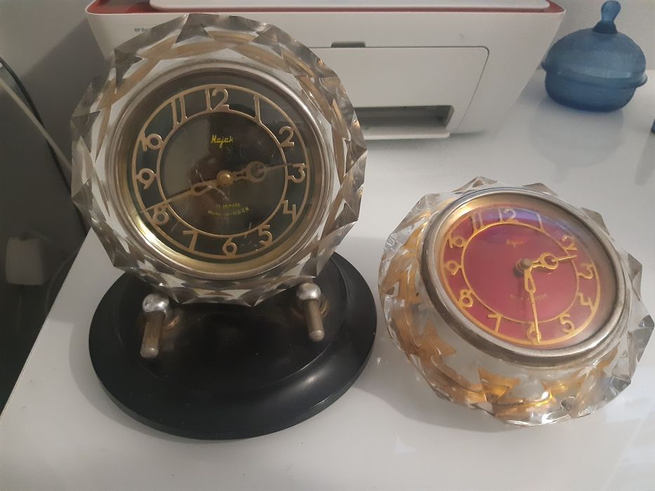 Kryształowe zegary Majak ZSRR