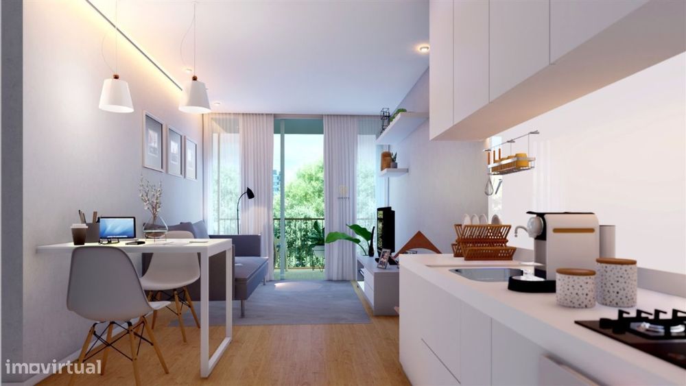 Apartamento T1 Novo, Junto ao Polo Universitário e Hospital São João.