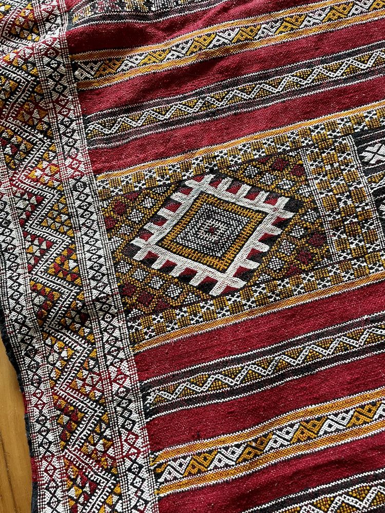 KILIM, Tapete Berbere, Marrocos - NOVO