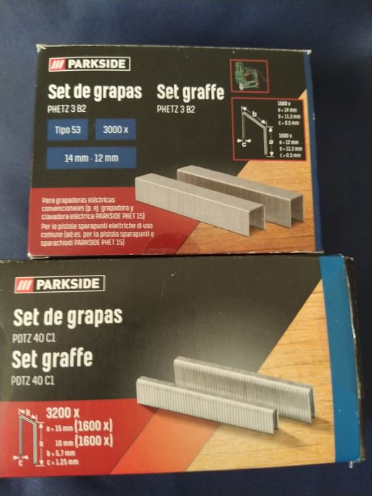 Agrafos da marca Parkside