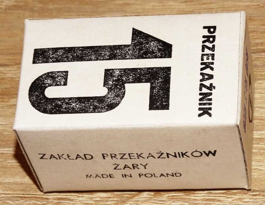 Przekaźnik R15 3PDT 10 A 250 VAC 1510\1315\1220 cewka 220 VDC; ZP ŻARY