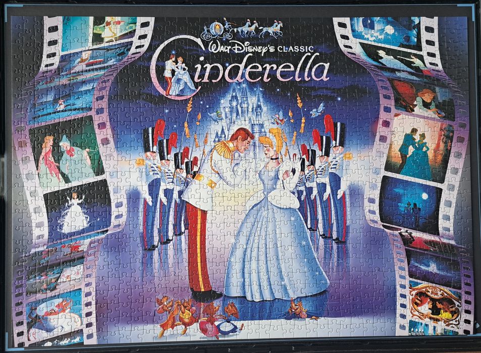 Puzzle Trefl 1000 Cinderella Kopciuszek Iconic Moments