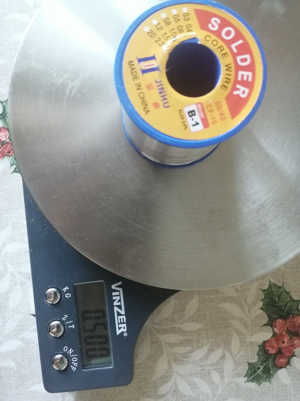Припой припій відмінної якості  Kaina синя 100гр, Jinhu CF-10 500гр
