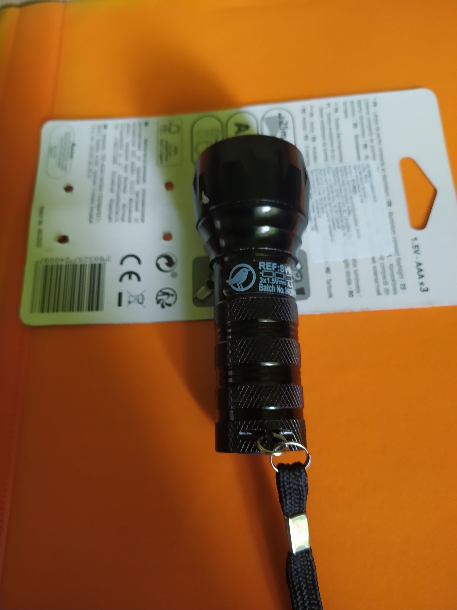 Фонарик Aluminium flashlight